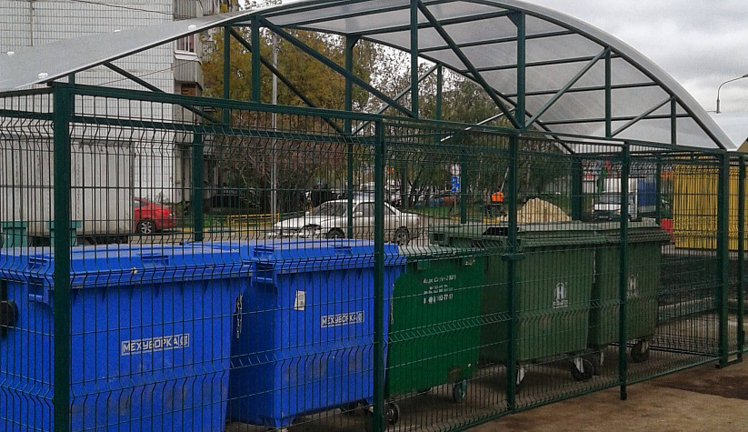 Ограждение контейнерной площадки