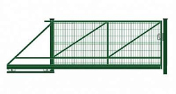 Откатные ворота тип "Видный"