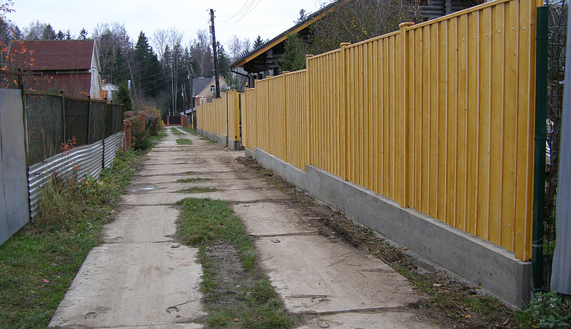 Юрьево Классический забор + ворота